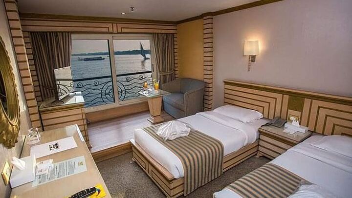 4-Days 3-Nights Cruise From Luxor to Aswan including Hot Air Balloon&Abu Simbel