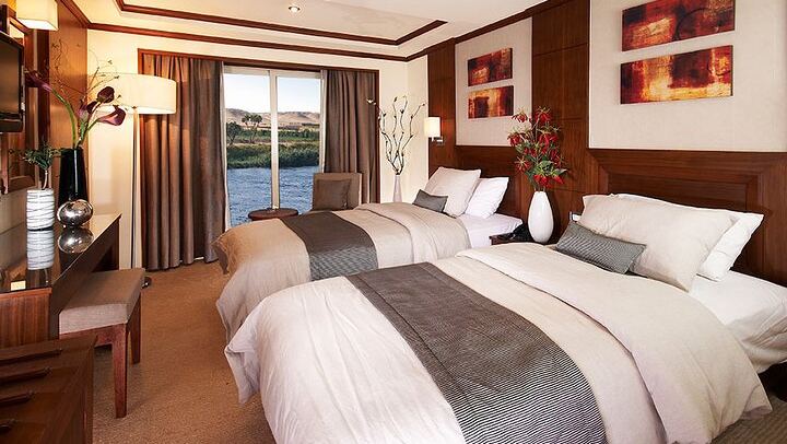 4 nights Luxor to Aswan Nile Cruise with Abu Simbel & Air Balloon