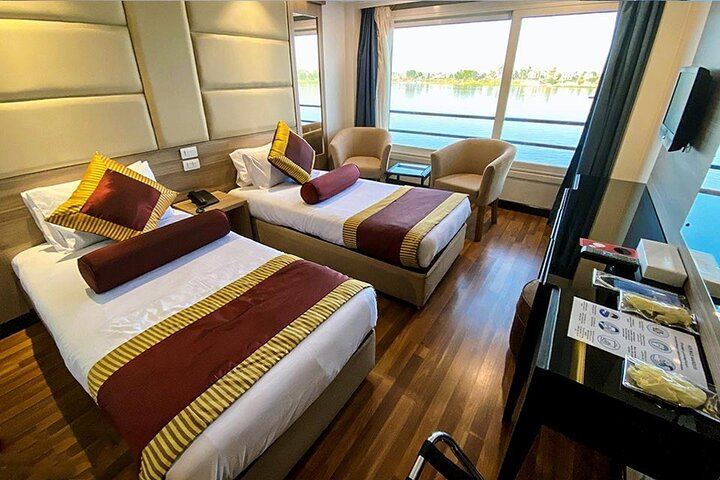 5Day Nile Cruise From Luxor To Aswan Including Balloon,Abu Simbel