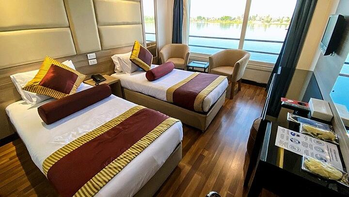 5Day Nile Cruise From Luxor To Aswan Including Balloon,Abu Simbel
