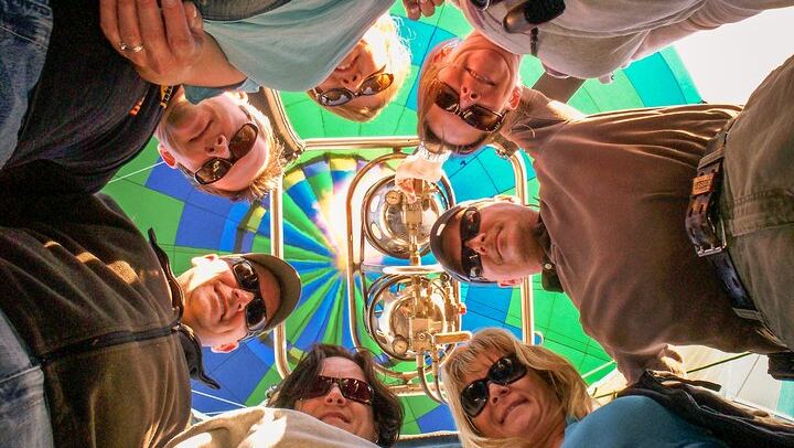 A new perspective in the air