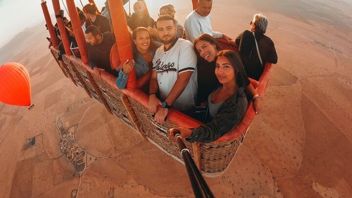 Agadir Hot Air Balloon and Moroccan Breakfast and eSIM 1GB