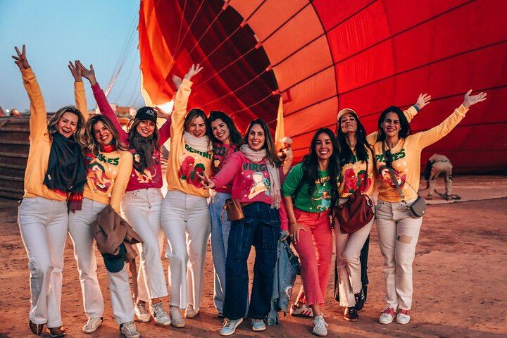 Agadir Hot Air Balloon and Moroccan Breakfast and eSIM 1GB