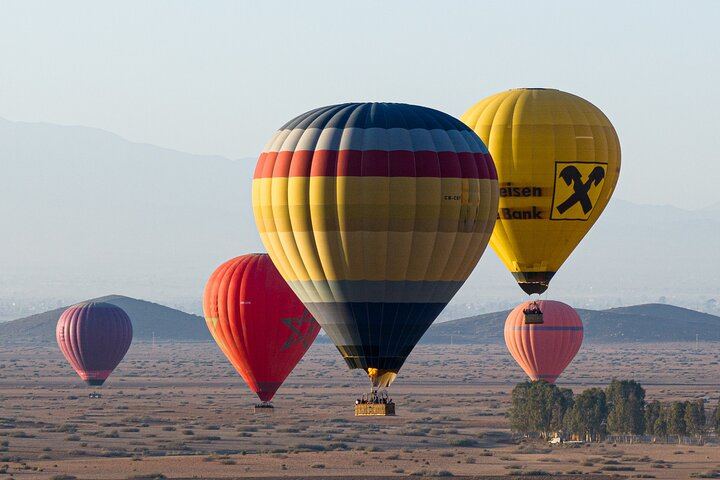 Agadir Hot Air Balloon and Moroccan Breakfast and eSIM 1GB