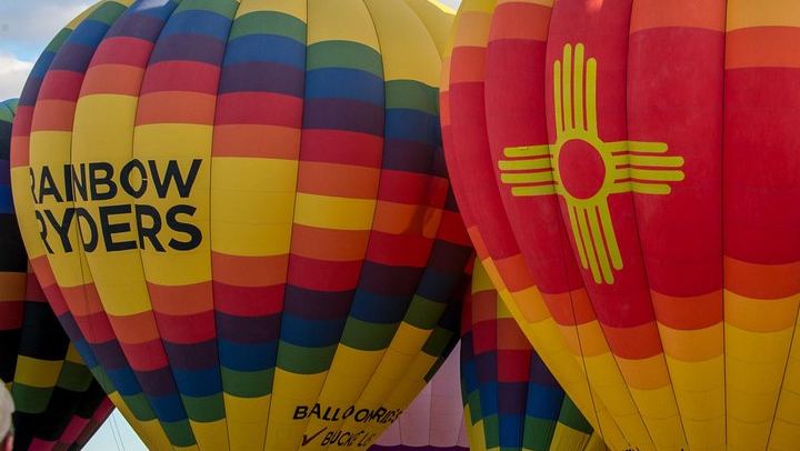 Albuquerque Hot Air Balloon Ride at Sunset