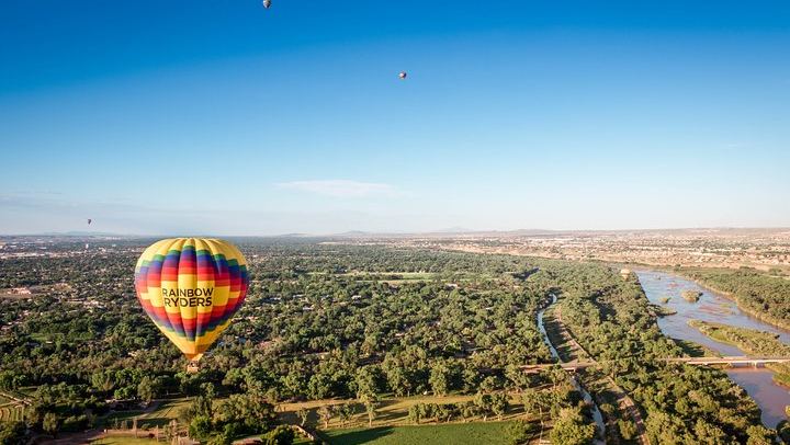 Albuquerque Hot Air Balloon Ride at Sunset