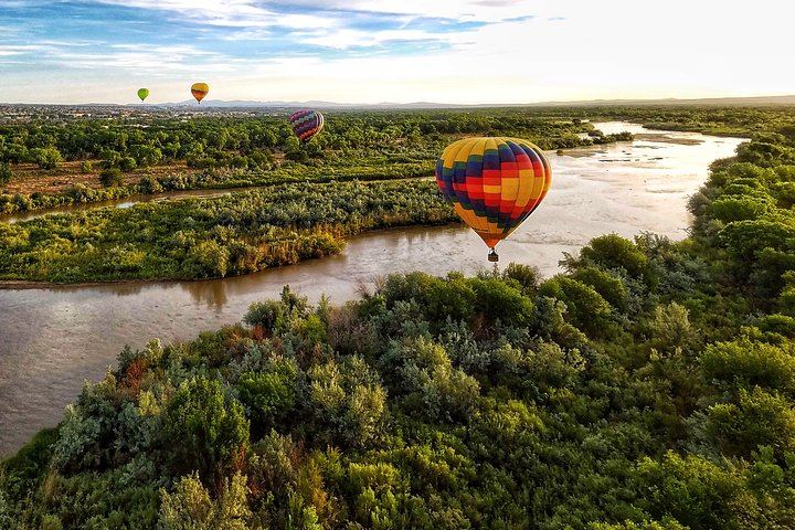 Albuquerque Hot Air Balloon Ride at Sunset