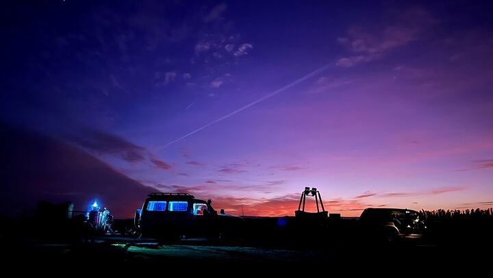 Arriving by starlight