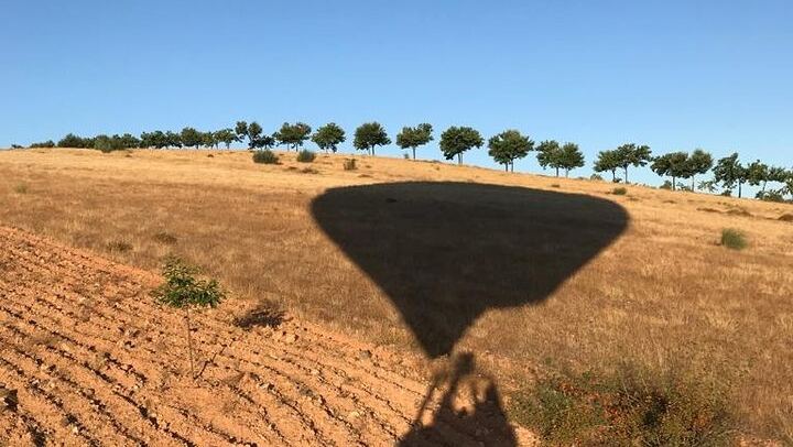 Balloon Flight at Sunrise in Bragança