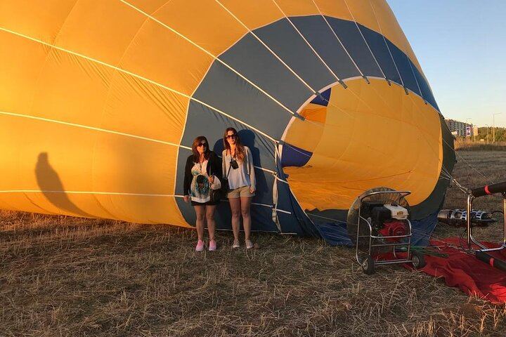 Balloon Flight at Sunrise in Bragança