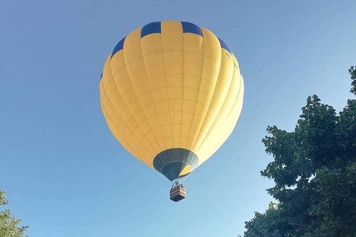Balloon Flight at Sunrise in Bragança