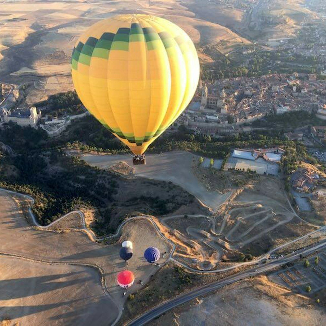 Segovia Hot Air Balloon Flight with Madrid Hotel Pickup