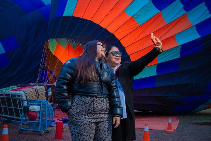 Balloon Flight | Pick up CDMX | Breakfast in Cave | Pyramids