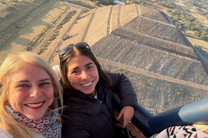 Balloon Flight | Pick up CDMX | Breakfast in Cave | Pyramids