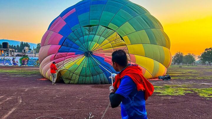 Balloon Flight with Teotihuacan & Guadalupe Shrine Full day Tour