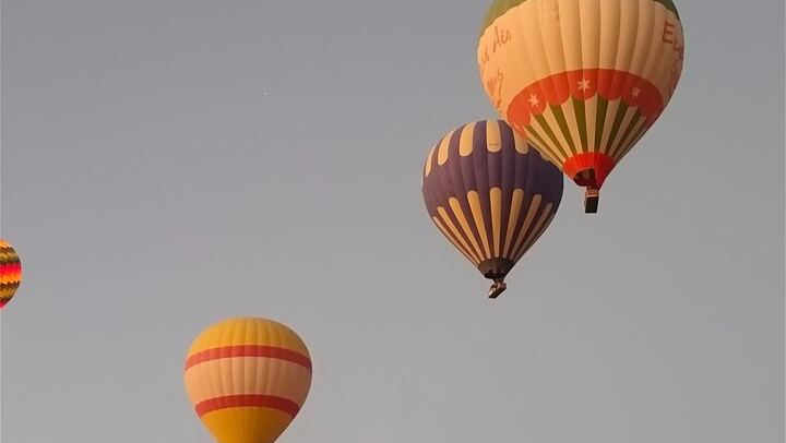 Heißluftballonfahrt bei Sonnenaufgang am Westufer von Luxor mit einem Guide an Bord (1/12)