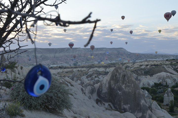 Balloons with Evil Eyes