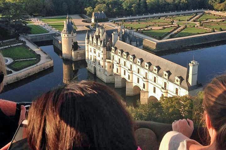 Beautiful view over the River and Chateau