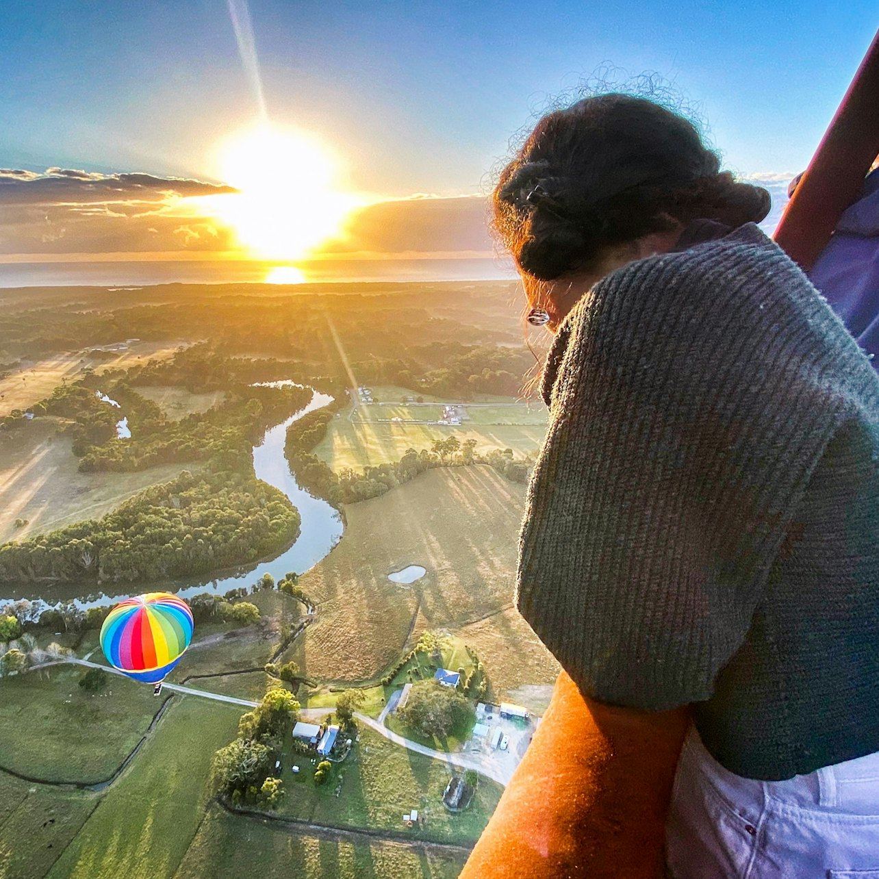 Byron Bay Sunrise Hot Air Balloon Flight with Breakfast