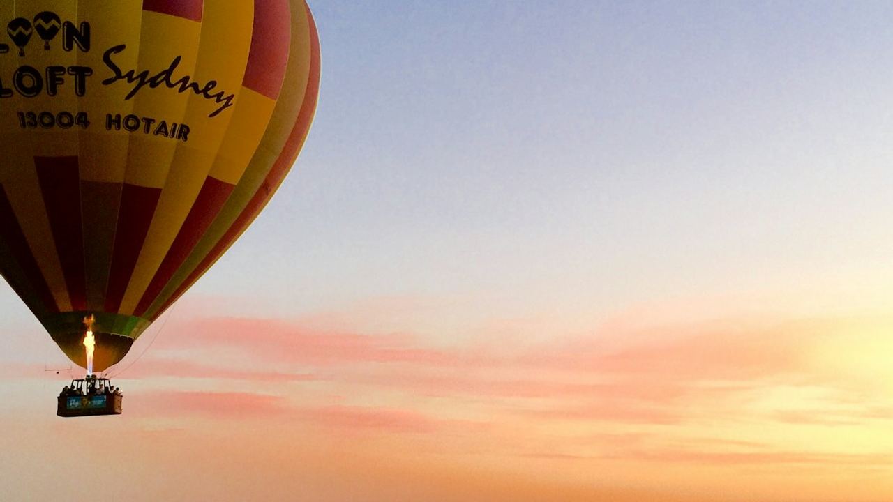 Camden Valley Sunrise Hot Air Balloon Flight near Sydney