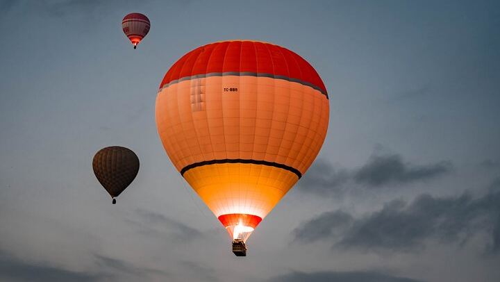 Cappadocia Hot Air Balloon Sunrise Flight Over Valleys