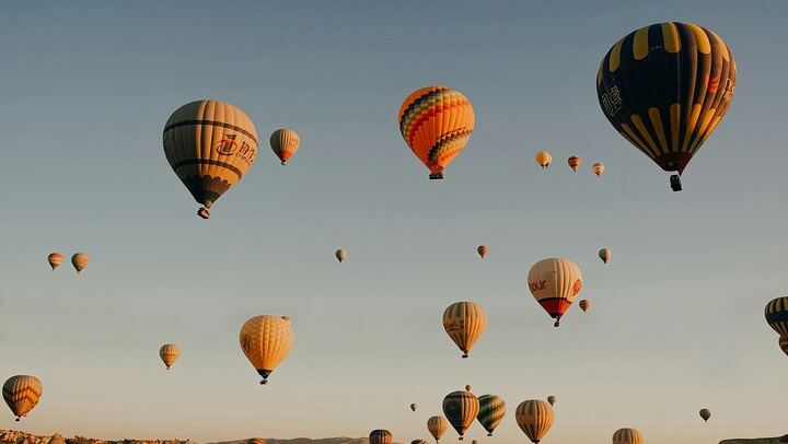 Cappadocia Hot Air Balloon Flight over 1 of 4 Valleys