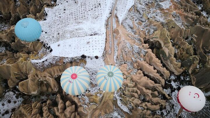 Cappadocia Hot Air Balloon Ride Over Goreme Valleys