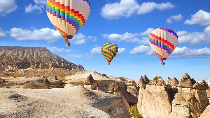 Cappadocia Hot Air Balloon Flight, Goreme Fairy Chimneys