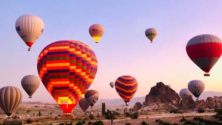 Cappadocia Hot Air Balloon Flight over 1 of 4 Valleys