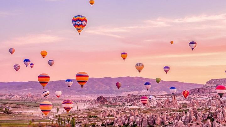 Cappadocia Hot Air Balloon Ride Over Goreme Valleys