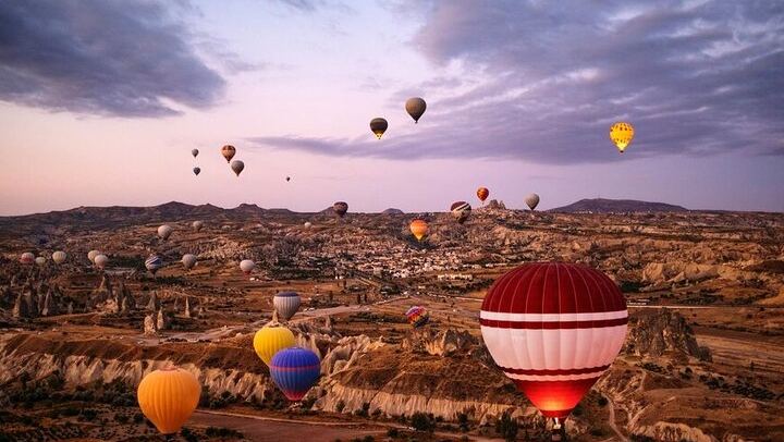 Cappadocia Hot Air Balloon Flight Over The Fairy Chimneys