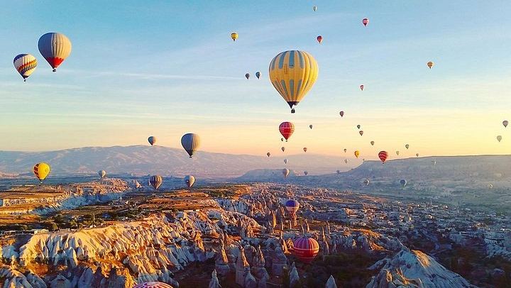 Cappadocia Hot Air Balloon Ride Over Goreme Valleys