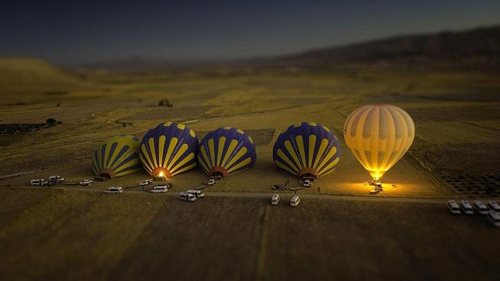 Cappadocia Hot Air Balloon Ride Over Goreme Valleys
