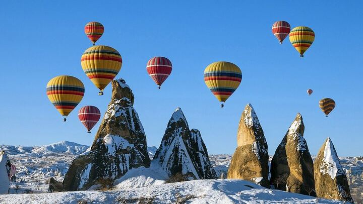 Cappadocia Hot Air Balloon Tour Over Fairy Chimneys