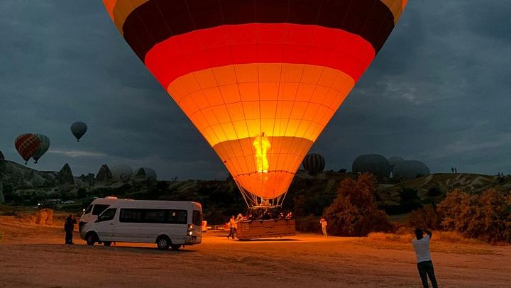 Cappadocia Hot Air Balloon Sunrise Flight Over Valleys