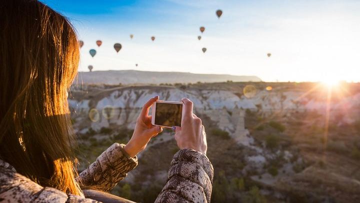 Vol en montgolfière au-dessus des cheminées de fées de Göreme, en Cappadoce (4/9)