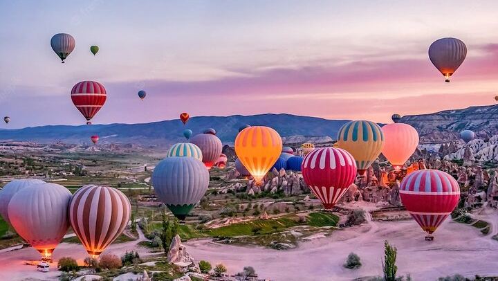 Cappadocia Hot Air Balloon Flight Over The Fairy Chimneys