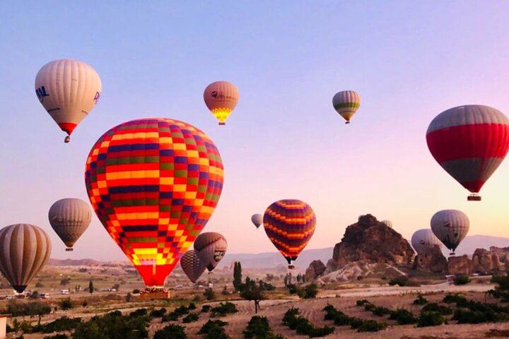 Cappadocia Hot Air Balloon Flight over 1 of 4 Valleys