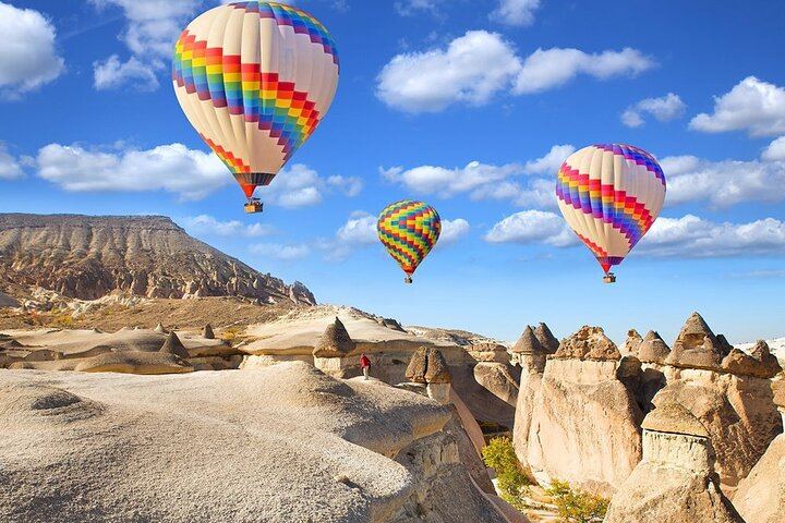 Cappadocia Hot Air Balloon Flight, Goreme Fairy Chimneys