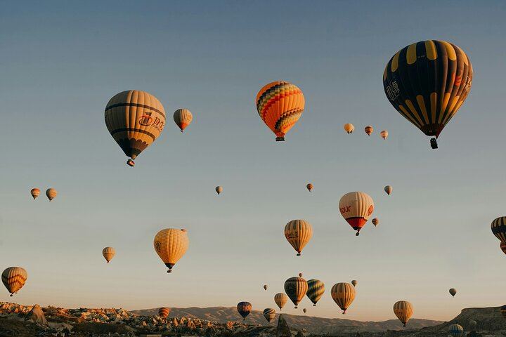 Cappadocia Hot Air Balloon Flight over 1 of 4 Valleys