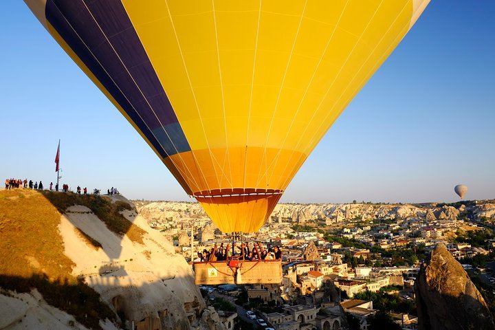 Cappadocia Hot Air Balloon Over Rock-Cut Churches