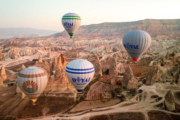 Cappadocia Hot Air Balloon Ride Over Rock Spires