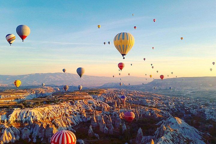 Cappadocia Hot Air Balloon Ride Over Goreme Valleys