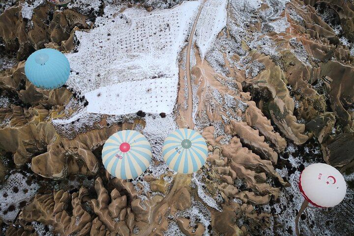 Cappadocia Hot Air Balloon Ride Over Goreme Valleys