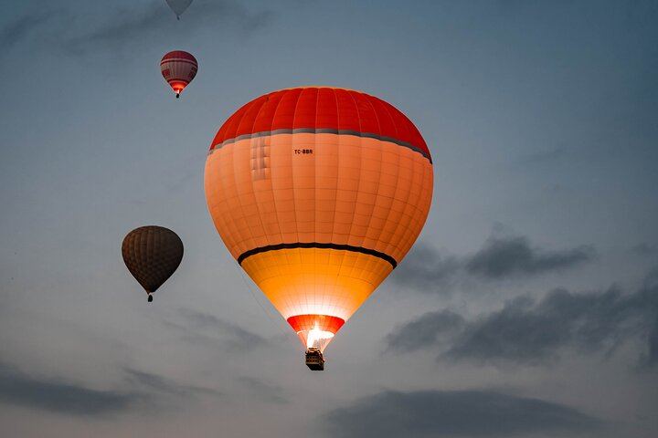 Cappadocia Hot Air Balloon Sunrise Flight Over Valleys