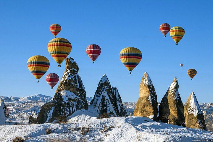 Cappadocia Hot Air Balloon Tour Over Fairy Chimneys