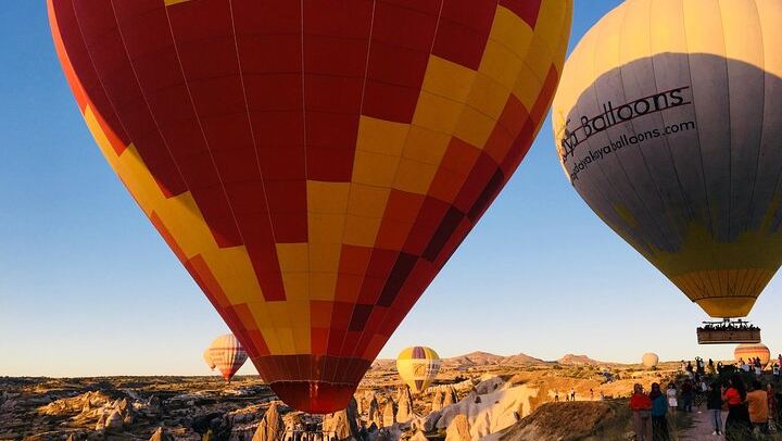 Cappadocia Sunrise Hot Air Balloon Flight with Hotel Pickup