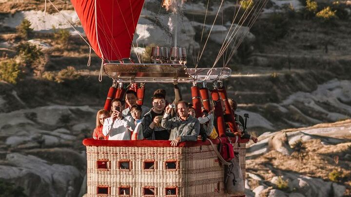 Cappadocia Sunrise Hot Air Balloon Ride with Hotel Transfer