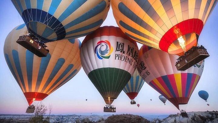 Cappadocia Sunrise Hot Air Balloon Flight with Hotel Pickup