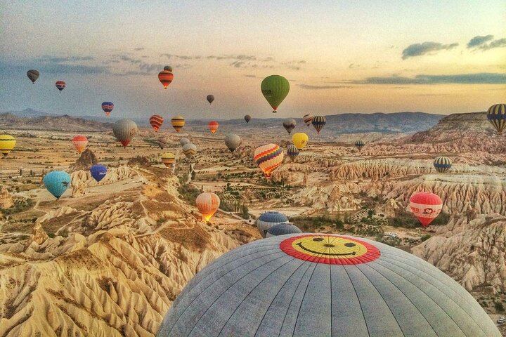 Cappadocia Sunrise Hot Air Balloon Flight with Hotel Pickup